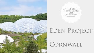 Eden Project Cornwall  Rainforest Biomes Rope Bridge Restaurants [upl. by Fregger]