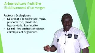 Arboriculture fruitière  Établissement dun verger [upl. by Nivrem]