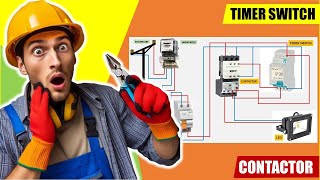 “Bright Ideas How to Wire LED Spotlights with Timer Switch amp Contactor  DIY Guide” [upl. by Yrehcaz326]