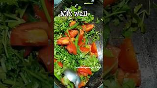 tomato🍅☘️ coriander chutneycooking shotscookinghealthy foodtrending shirtsYouTube shortsviral [upl. by Noyart]