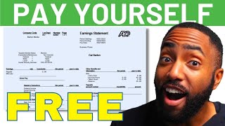 Create Your Own Pay Stubs Instant Proof Of Income  ADP [upl. by Ahsir294]