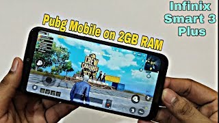 Infinix Smart 3 Plus Gaming Review  2gb Ram mein Pubg Mobile ka Maza [upl. by Ahseiyt]