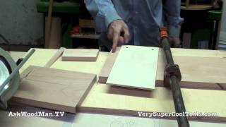 15 How To Build A Bed • Cutting Side Rails To Length [upl. by Publia]