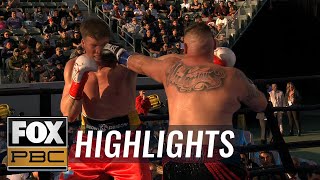 Andy Ruiz Jr gets the KO win in PBC debut vs Alexander Dimitrenko  HIGHLIGHTS  PBC ON FOX [upl. by Cynth874]