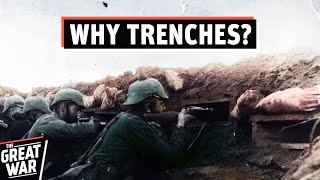 Why WW1 Turned Into Trench Warfare WW1 Documentary [upl. by Siduhey]