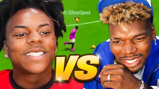 iShowSpeed vs Paul Pogba 10000 FIFA WAGER [upl. by Atal]