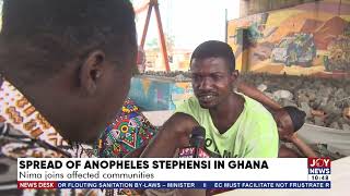 Spread of Anopheles Stephensi in Ghana Nima joins affected communities [upl. by Perreault]