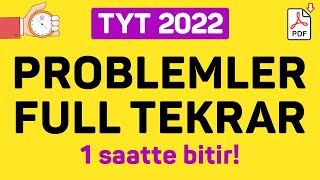 PROBLEMLER FULL TEKRAR KAMPI  2022  PDF  ŞENOL HOCA [upl. by Goerke]