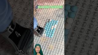 Diamond painting nails satisfying diy nailart handmade [upl. by Zenas110]