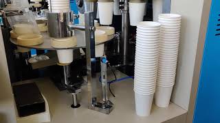 small cost paper cup making machine for home business [upl. by Anailil]