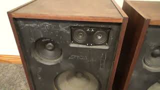 Bozak LS 400 Stereo Speakers Part 2  Quick Update [upl. by Yeca]