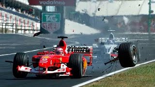 F1 2003 Crashes [upl. by Leamiba]