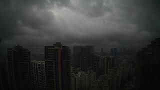 Shenzhen 24h Timelapse on 14112024 4K 15mm Wide Angle [upl. by Mitzl]