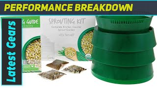 Handy Pantry Complete Sprouting Kit  Best Stackable Sprouter System [upl. by Horick]