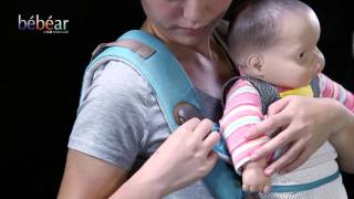 Bebamour 9 in 1 Baby Carrier Hipseat User Vedio of bebear [upl. by Heather687]