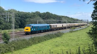 45118 Test Run at Albrighton and Slindon 04072024 [upl. by Yelahc]