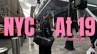 My New York City Trip At 19 From The Uk [upl. by Fridell]