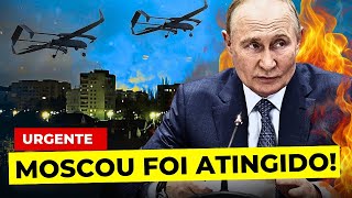 😱🚨 MOSCOU ACABA DE SER ATACADO POR DRONES [upl. by Siekram]