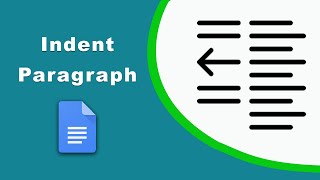 How to indent a paragraph in google docs application [upl. by Hausmann809]