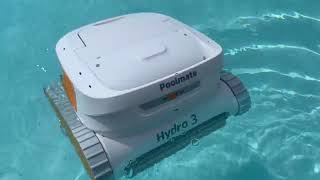 Poolmate hydro 3 automatic pool cleaner review and demo by Sara [upl. by Mortie598]