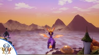 Spyro 2 Riptos Rage  Long Distance Trophy and 2 Hidden Orbs in Autumn Plains [upl. by Nimsaj]