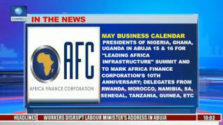 Africa Finance Corporation May Business Calendar [upl. by Aicnatsnoc652]