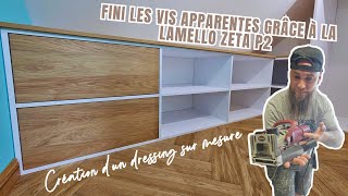 Fini les vis apparentes avec la lamello zeta p2  Ep 129 [upl. by Corwun]