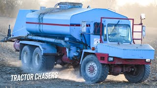 Crazy Manure Spreader Truck [upl. by Asset]