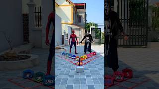 who is worthy to lift the hammer Mjolnirviralvideo love funny trending spiderman comedy [upl. by Fornof]