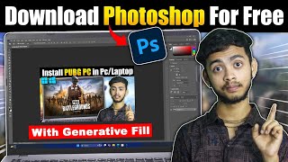 How to Install Adobe Photoshop 2024  Genuine Method💯  Download Photoshop For Free💻 [upl. by Eleaffar]