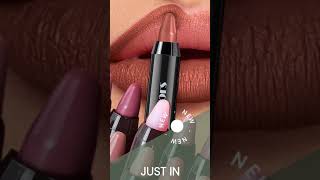 Matte Brown Lip Liner Pencil Lip Outline Contouring Lasting Waterproof Lipstick Crayon Pigments M [upl. by Eyar842]