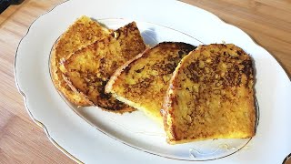 Receita Torrada Francesa French Toast  Rabanada [upl. by Adnamas]