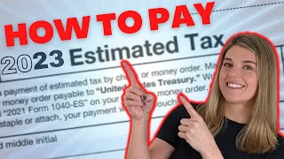 How to pay estimated quarterly taxes to the IRS [upl. by Ardisj]