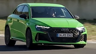 2025 AUDI RS3 Sportback  Exterior Interior and Sound [upl. by Euqitsym]