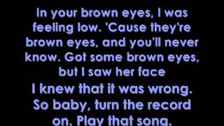 Lady Gaga  Brown Eyes  Lyrics on screen [upl. by Gould]