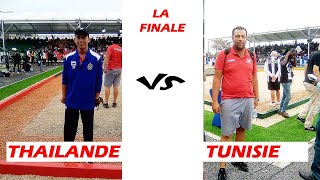 Petanque 2023 Mondial THAILANDE vs TUNISIE [upl. by Studdard]