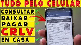 Como baixar e pagar o boleto do IPVA do carro ou moto pelo celular  CRLV 2024 [upl. by Jamilla]