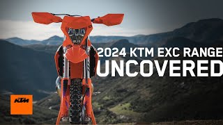 2024 KTM EXC Enduro range – Get all the details on the allnew lineup  KTM [upl. by Lili]