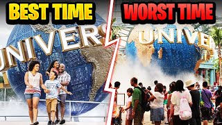 2024 Best Times to Go to Universal AVOID the Busiest Days at Universal with the CROWD CALENDAR [upl. by Nedarb374]