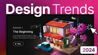 Top 2024 Web Design Trends [upl. by Ybroc475]