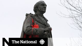 Sir John A Macdonald statue to be moved from Kingston park [upl. by Porush]