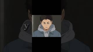 Iwaoi anime haikyuu aobajohsai iwaoi iwaizumi oikawa haikyu [upl. by Eelarol]