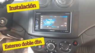 Como Instalar estéreo en Chevrolet Aveo 2022 [upl. by Yreme143]