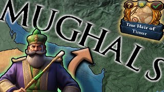 Painting India GREEN as Mughals In EU4 Europa Expanded [upl. by Paff]