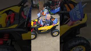 Powerful 24V Kids RideOn UTV [upl. by Ayhdiv]