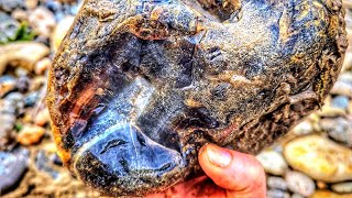 Huge Agate Rock Hunt An Over 9 Pound Gorgeous Agate Find thefinders [upl. by Amias239]