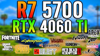 Ryzen 7 5700  RTX 4060 Ti  Good Combo [upl. by Defant]