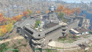 Fallout 4 High Detail Sanctuary Stronghold with Mods Part I [upl. by Naegem]