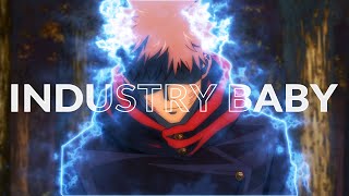 Lil Nas X  Industry Baby AMV  Jujutsu Kaisen [upl. by Florella366]