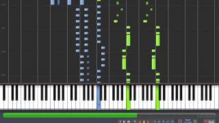 Beethoven  Piano Sonata 23  Appassionata  3rd Movement Synthesia Piano Tutorial [upl. by Noreg372]